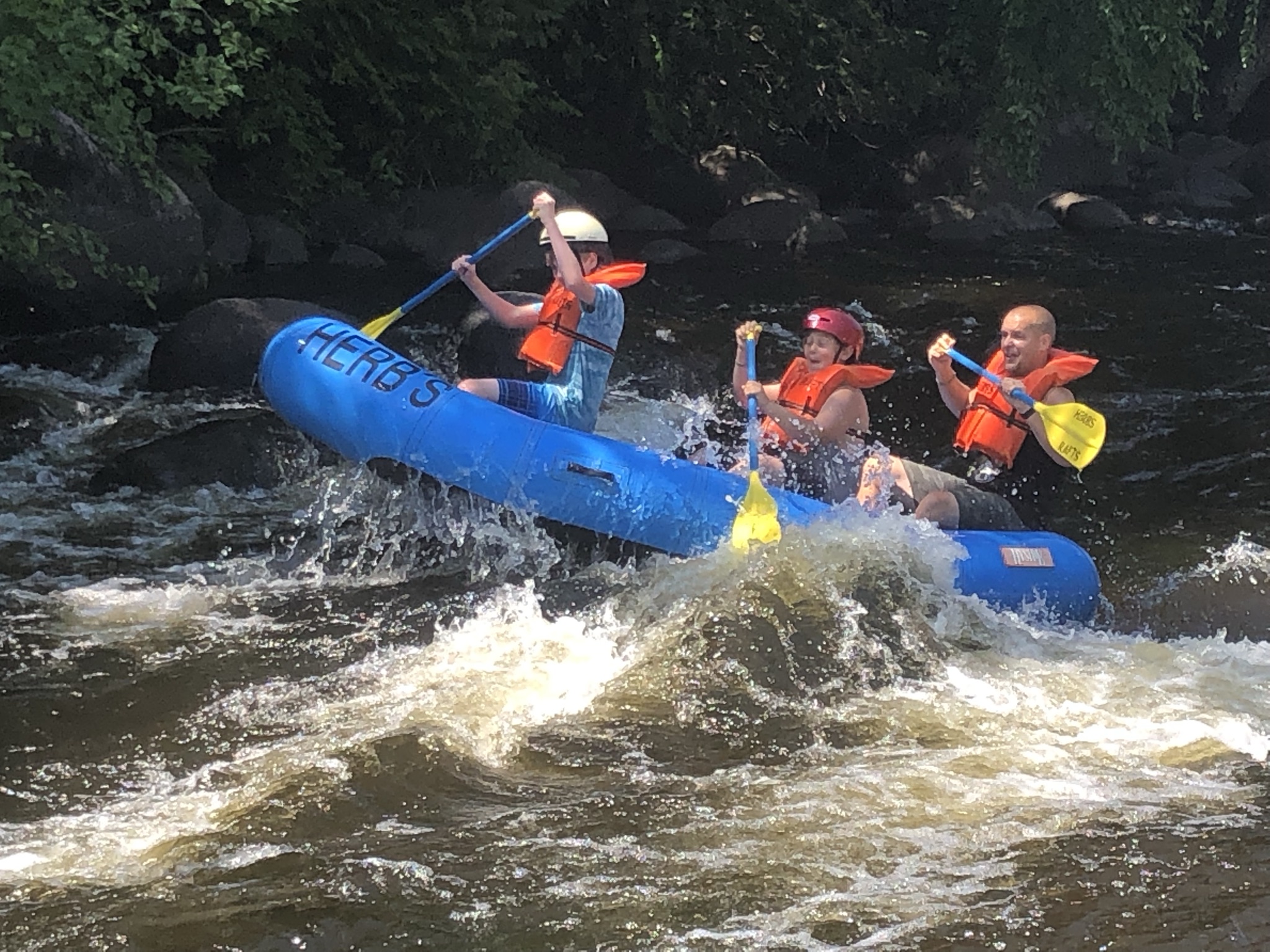 Scouts BSA - Water Rafting